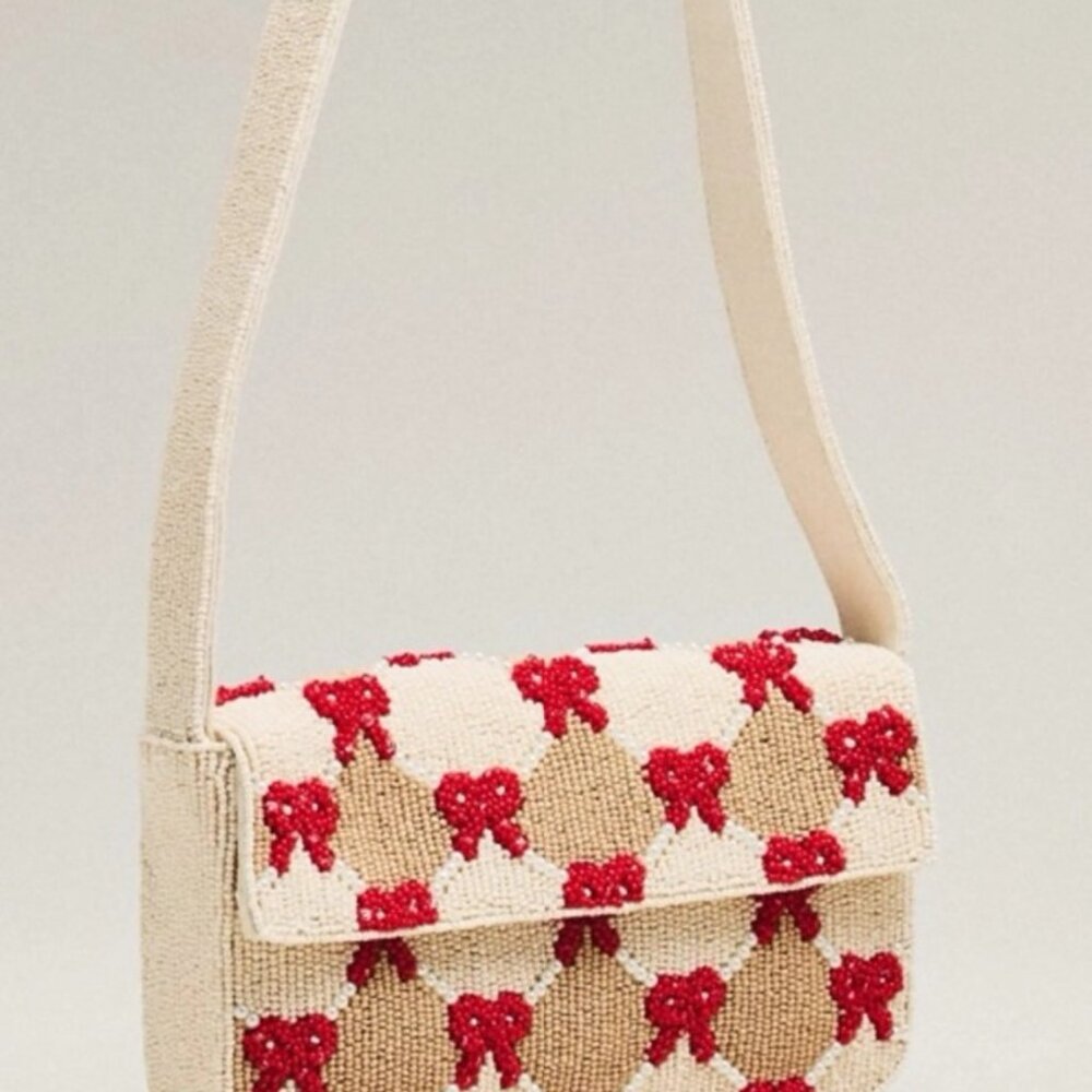 Anthropology Fiona Limited Edition Holiday Handbag | Beaded